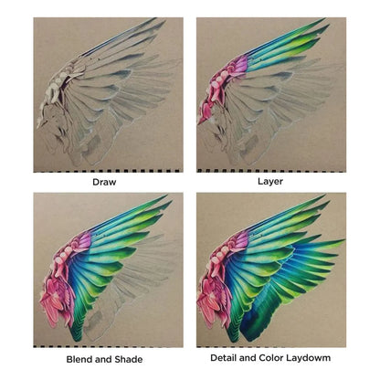 Juego 120 Lapices Colores Profesionales Para Adultos Libros Colorear Arte Terapia