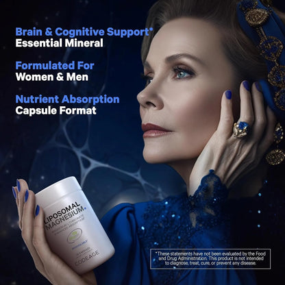 L Treonato De Magnesio Liposomal Codeage Suplemento Cerebral Memoria Cognicion