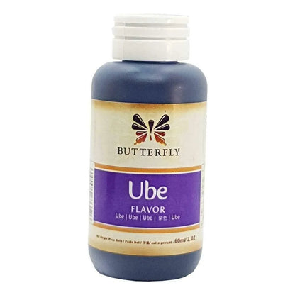 Extracto De Ube Butterfly 60 Ml Sabor Intenso Natural Para Postres Y Bebidas