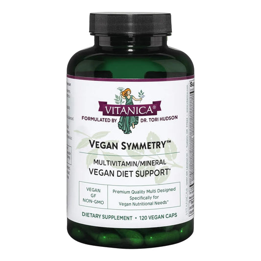 Multivitaminico Vegano Para Mujeres 120 Capsulas Sin Hierro Vitanica Vegan Symmetry