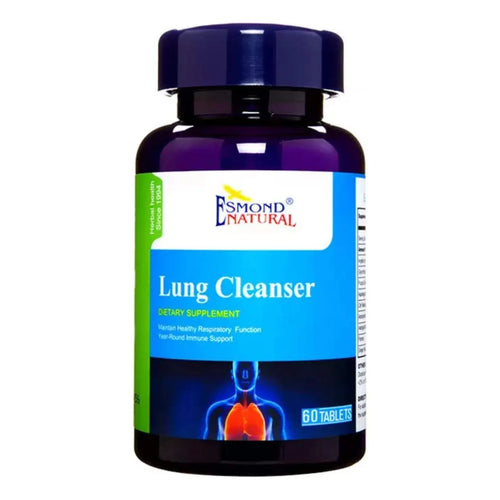Limpiador Pulmonar Natural Certificado 60 Tabletas Respiración Saludable