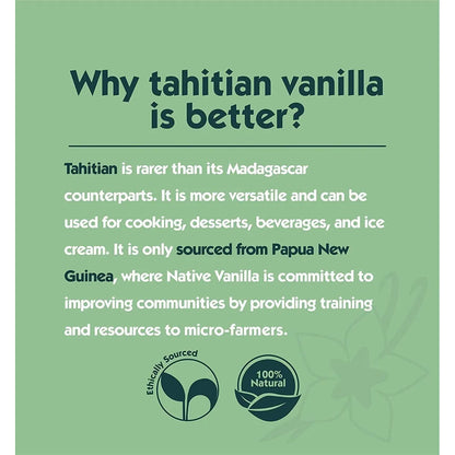 Extracto De Vainilla Native Vanilla Powder 14 Gramos Sabor Auténtico Y Puro