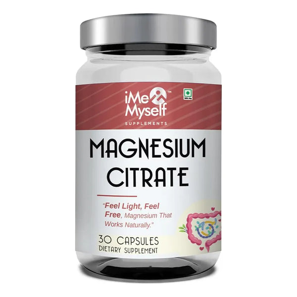 Cápsulas De Citrato De Magnesio 30 Unidades Bienestar Diario