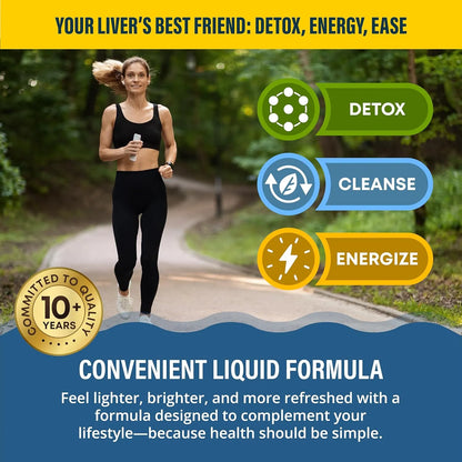 VitaLiver Suplemento Liquido Natural Limpieza Higado Cardo Lechoso Piedra Chanca