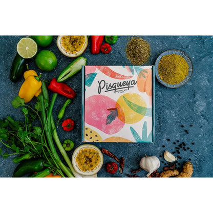 Caja De Regalo Picante Hot Like Fuego Con Salsas Y Sabores Premium