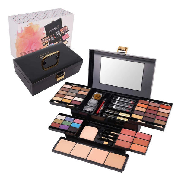 Kit Maquillaje Profesional 58 Colores Todo En Uno Sombras Labiales Regalo