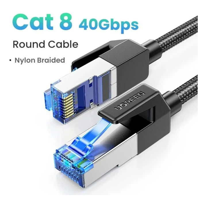 Cable Ugreen Cat 8 Ethernet Alta Velocidad 40gbps 3 Metros - Imagen 3