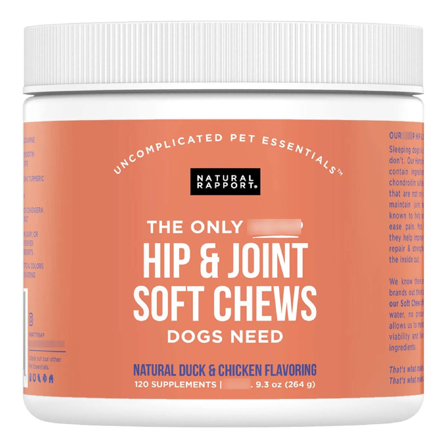 Suplemento Masticable Natural Para Salud Articular De Perros Nut