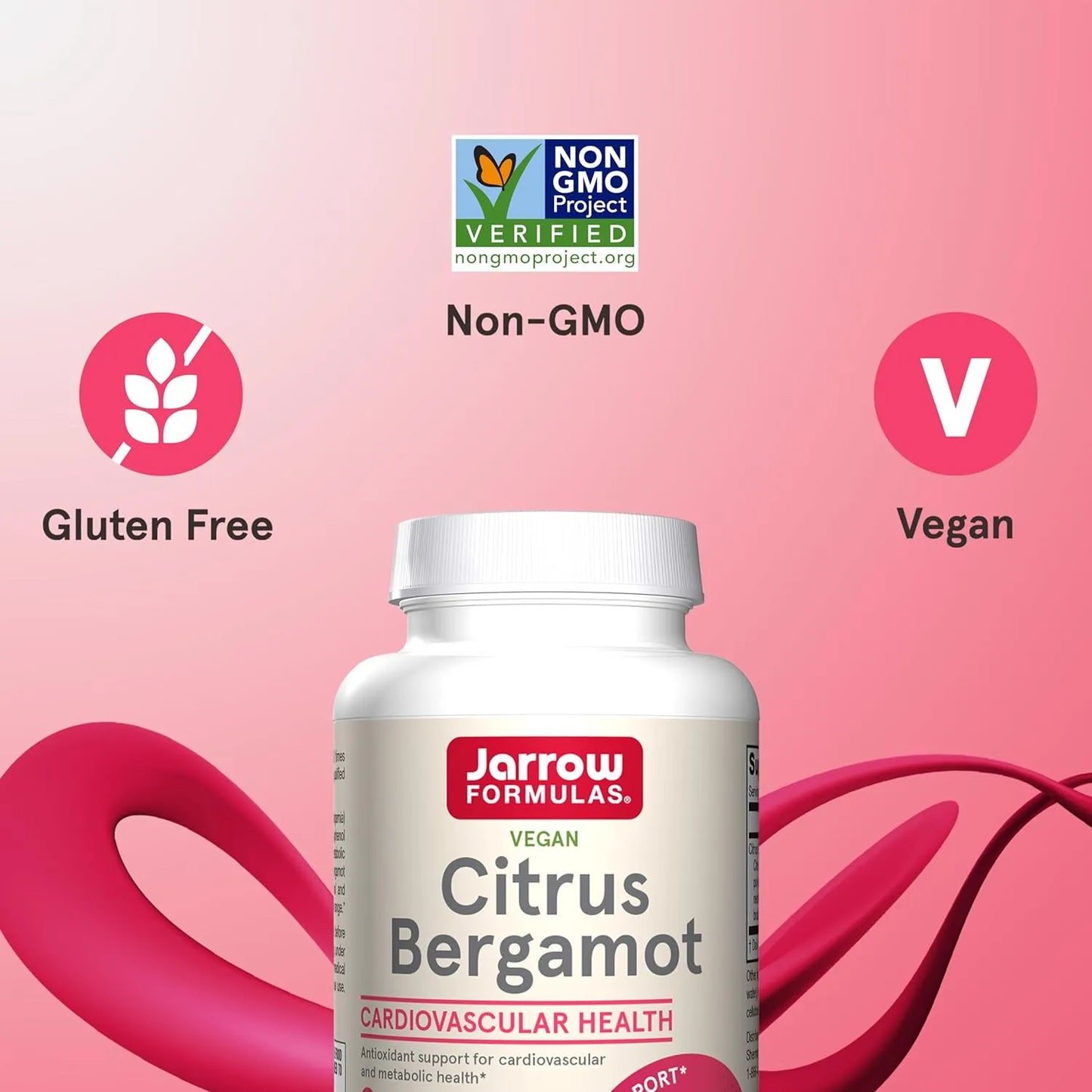Jarrow Formulas Bergamota Citrica 500 Mg 120 Caps Suplemento Cardiovascular Y Metabolico
