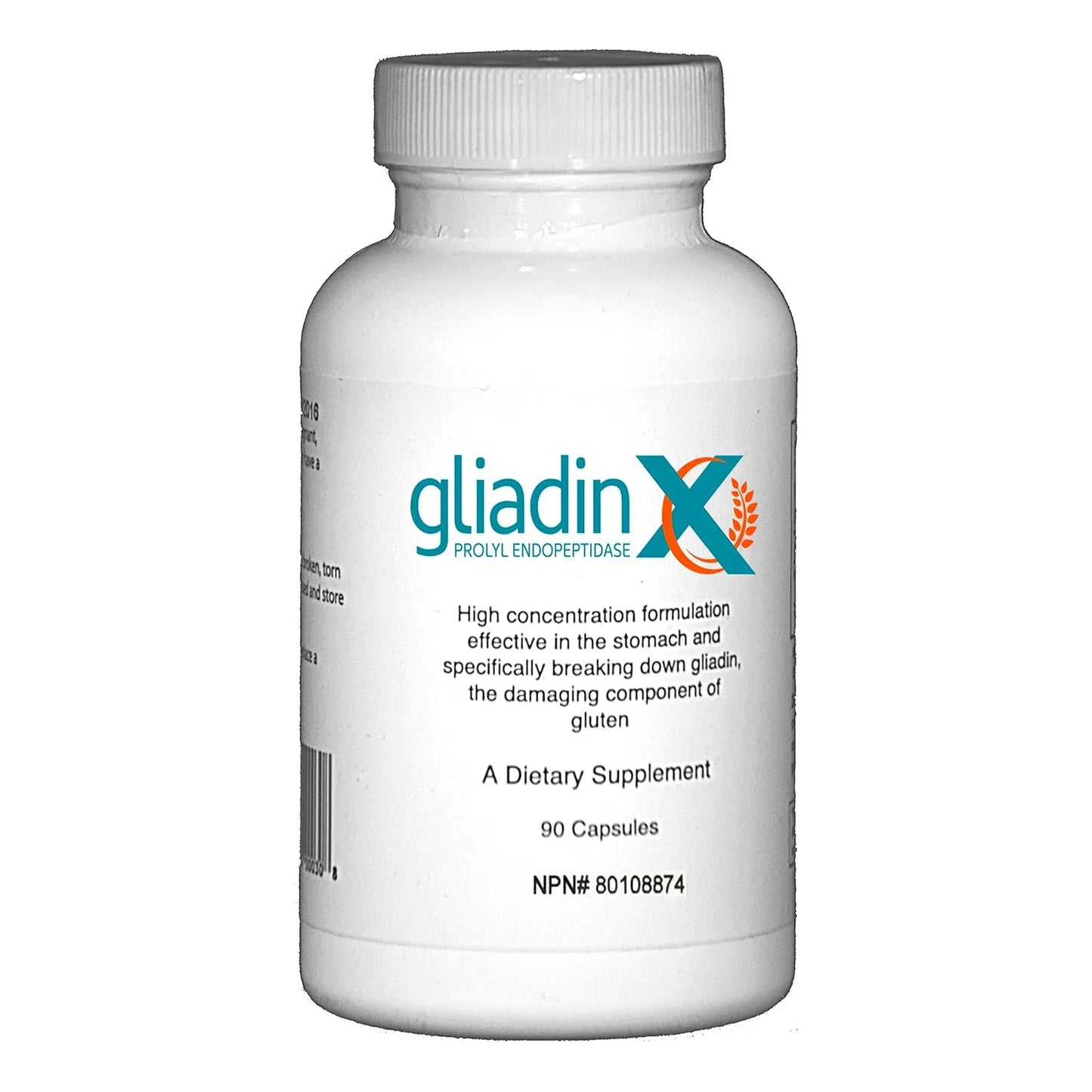 Cápsulas GliadinX Para Digestión De Gluten Apoyo Científico Para Celíacos