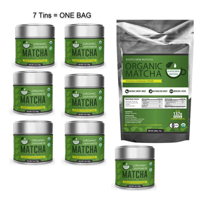 Té Verde Matcha Japonés Orgánico Grado Ceremonial Premium 7 Onzas