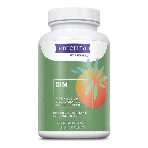 Fórmula DIM Con D-Glucarato De Calcio 60 Cápsulas Vegetales Equilibrio Hormonal