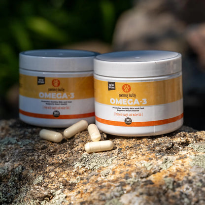 Aceite De Pescado Omega 3 Para Perros En Cápsulas Alto En EPA DHA 90 Unidades