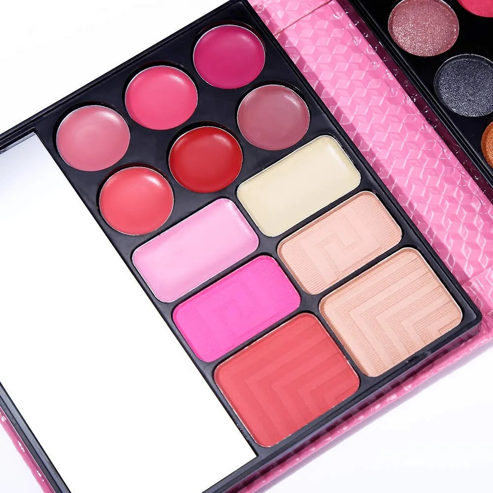 Kit Maquillaje Profesional 20 Sombras 6 Brillos Todo En Uno
