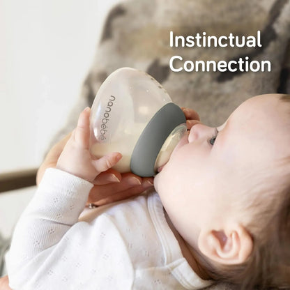 Biberones Anticólicos Nanobebe Para Leche Materna Con Chupetes Y Adaptador De Extractor