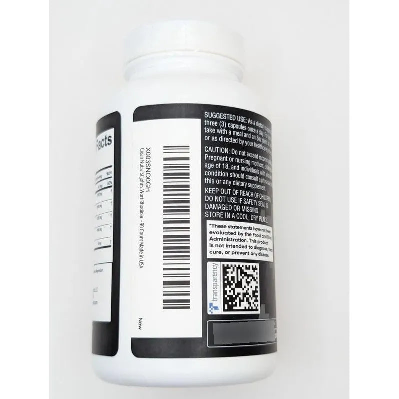 Suplemento St Johns Wort Rhodiola Rosea Holy Basil Ashwagandha 90 Capsulas Apoyo Estado Animo