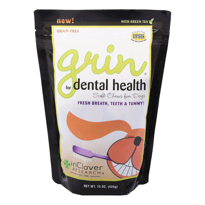 Masticables Dentales Clover Grin Para Perros Elimina Placa Y Mal Aliento Naturalmente