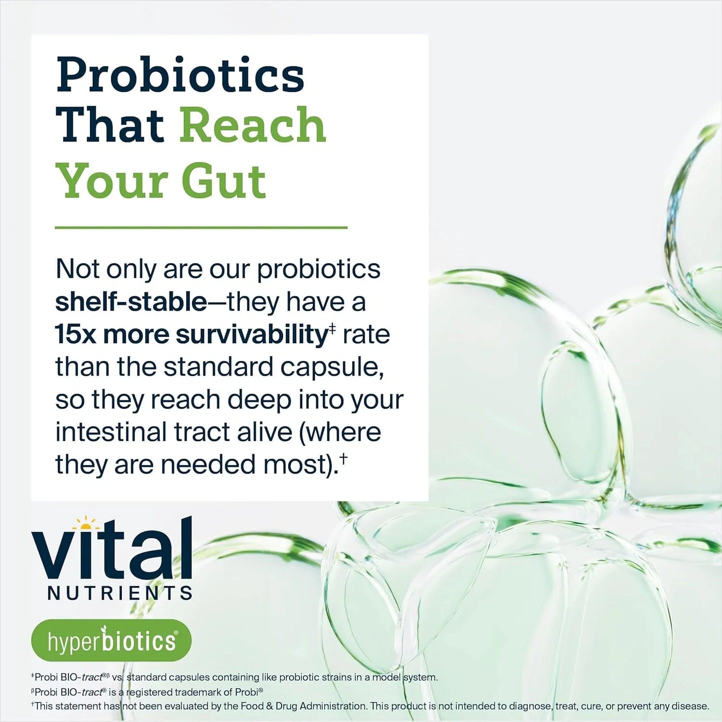 Hyperbiotics Vital Nutrients IBS Probiotic Vegano Para Aliviar Sintomas De SII