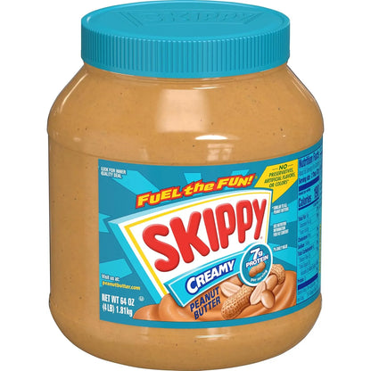 Manteca De Mani Cremosa Sin Azucar Skippy 454g Extra Cremosa Importada