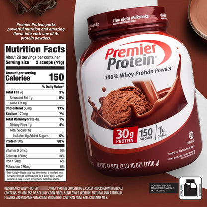 Proteína En Polvo Chocolate 30 Porciones 30 G Proteína Bajo En Azúcar Sin Gluten