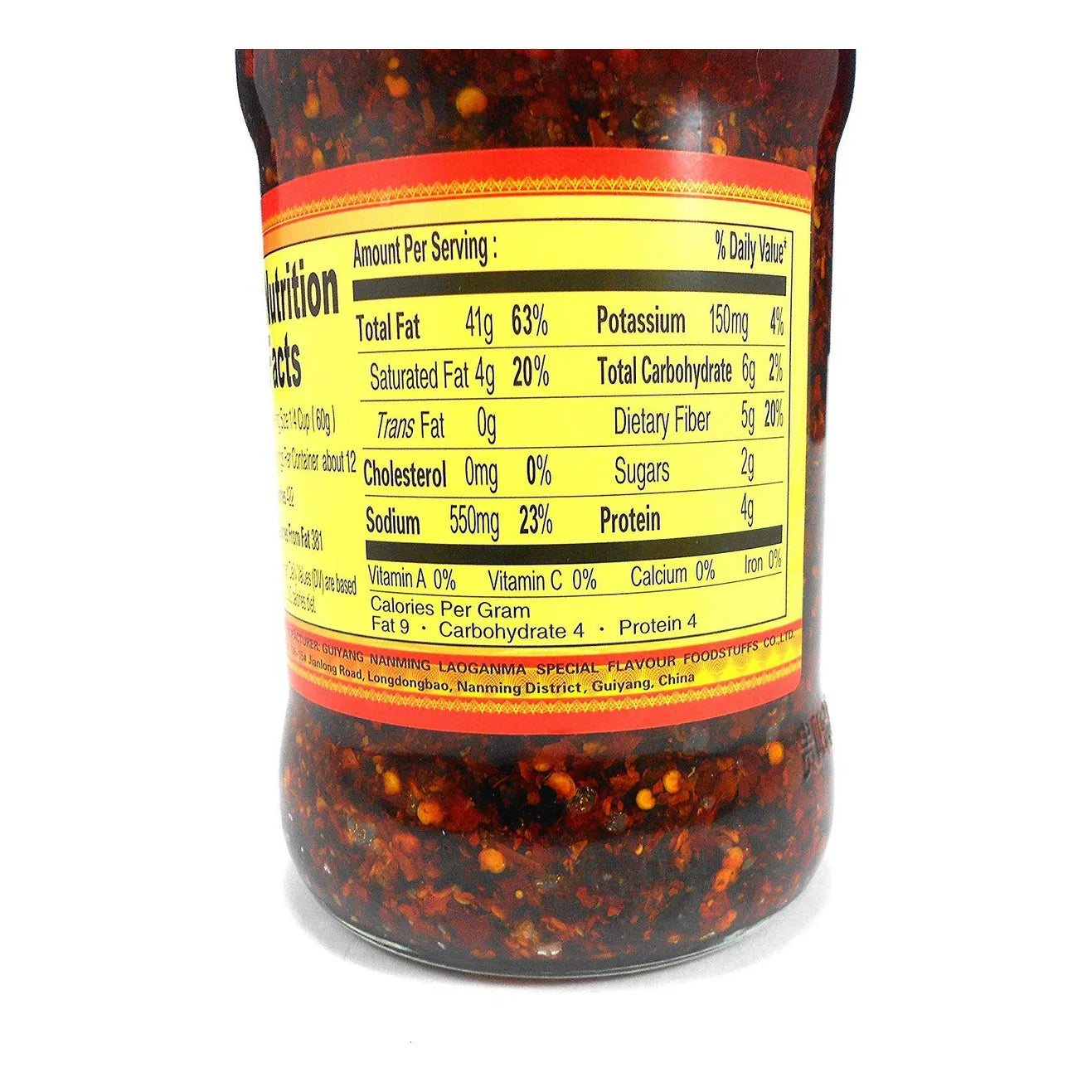 Lao Gan Ma Salsa Picante De Chile Crujiente Sabor Autentico Intenso