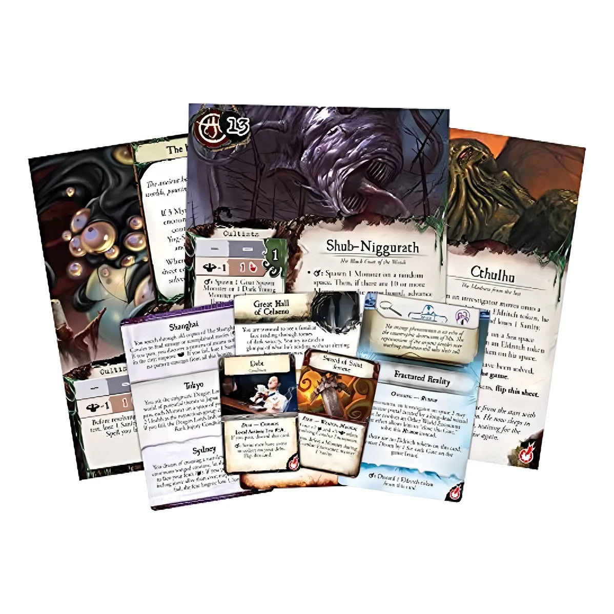 Juego De Mesa Terror De Eldritch Fantasy Flight Games Cooperativo Hasta 8 Jugadores