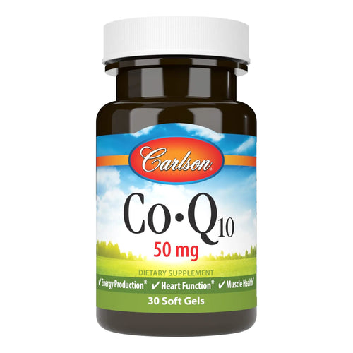 Coenzima Q10 50 Mg Energía Y Función Cardíaca 30 Cápsulas Blandas