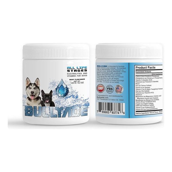 Suplemento Natural Para Perros Con 18 Vitaminas Y Minerales Bullyade Importado