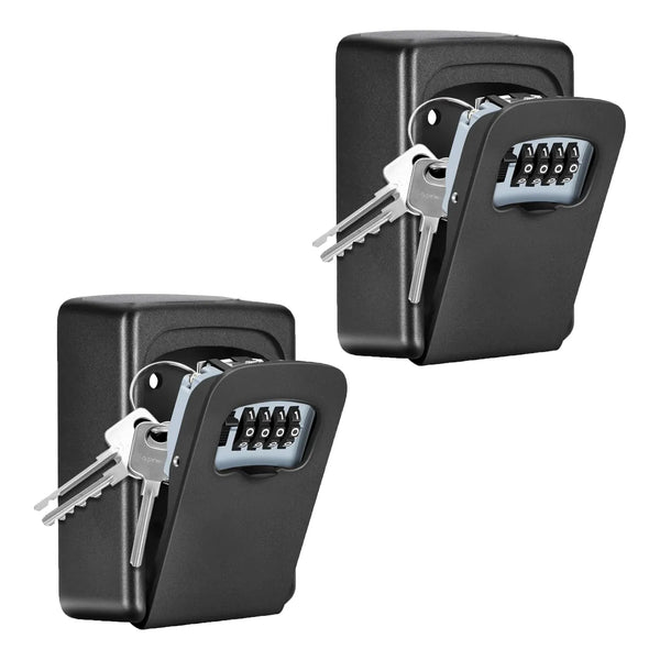Caja De Bloqueo Para Llaves Pared 4 Digitos 5 Llaves Fayleeko Seguridad Exterior