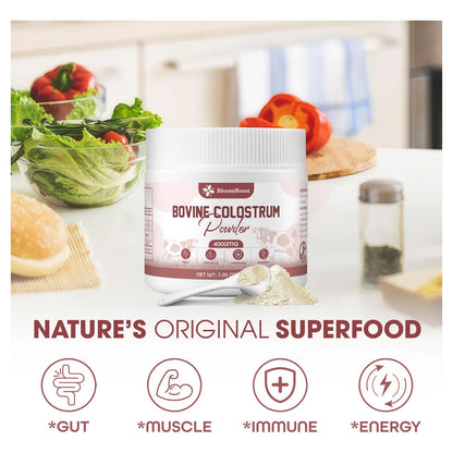Calostro Bovino En Polvo 4000 Mg 45 IgG Salud Intestinal E Inmunológica