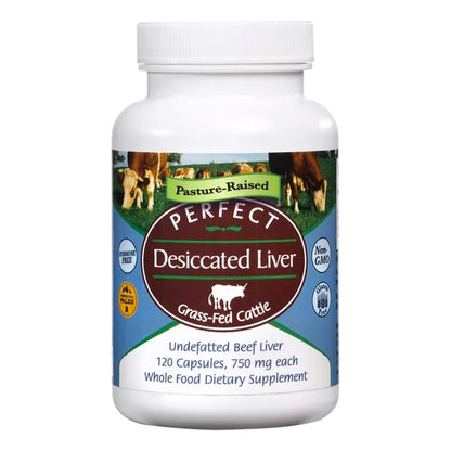 Hígado De Res Deshidratado 120 Cápsulas Fuente Natural De Proteínas Hierro Vitaminas A B