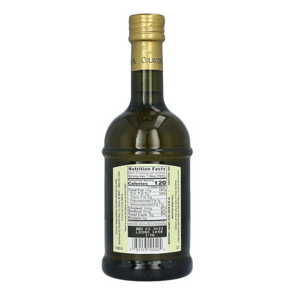 Aceite De Oliva Virgen Extra Orgánico Colavita 500 Ml 100 Natural Prensado En Frio