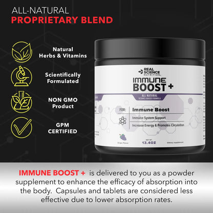 Immune Boost Plus Fórmula Natural Para Potenciar Defensa Inmune Salud Y Bienestar