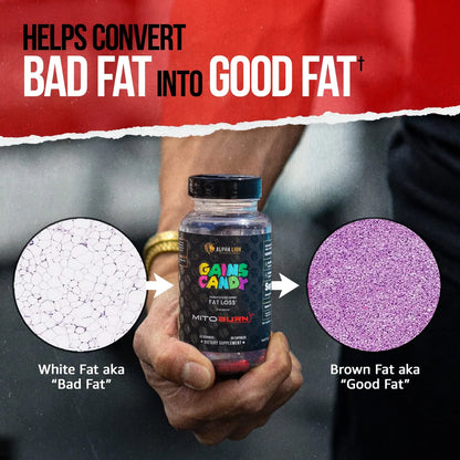 Gains Candy Píldoras Pérdida Peso Supresor Apetito Energía Metabolismo