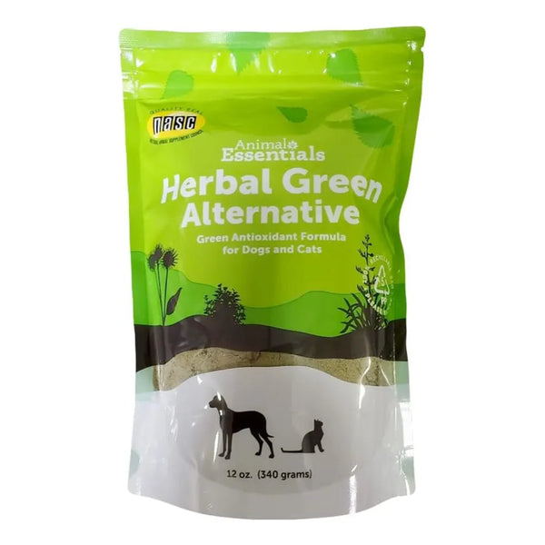Antioxidante Herbal Verde Orgánico Para Mascotas 300G Bienestar Y Protección