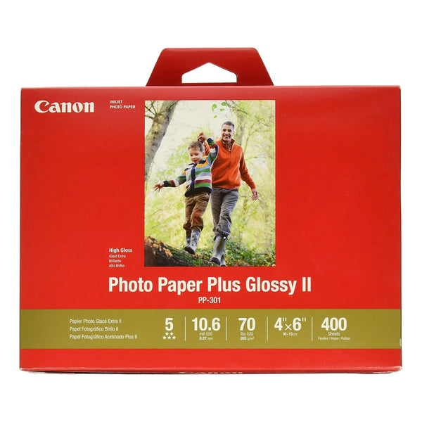 Canon Papel Fotografico Plus Glossy Ii 4x6 400 Hojas Brillante
