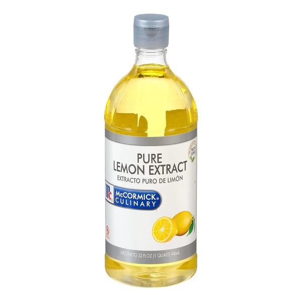 Extracto De Limon McCormick 500 Ml Sabor Puro Y Natural Ideal Para Reposteria Y Bebidas
