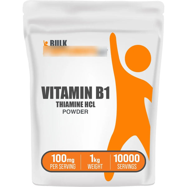 Tiamina HCL En Polvo Vitamina B1 Para Memoria Energía Y Salud