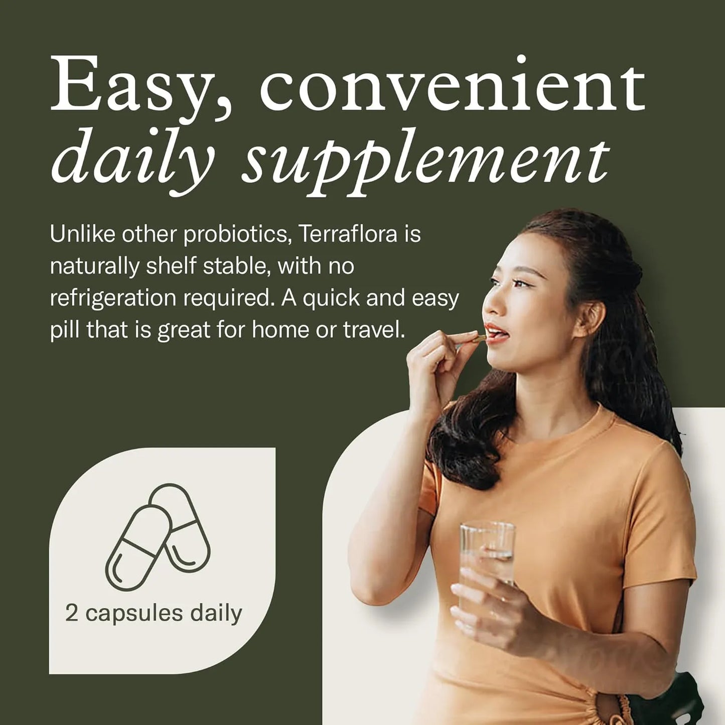 Terraflora Advanced Care Probiótico Con Prebiótico 60 Cápsulas Salud Intestinal