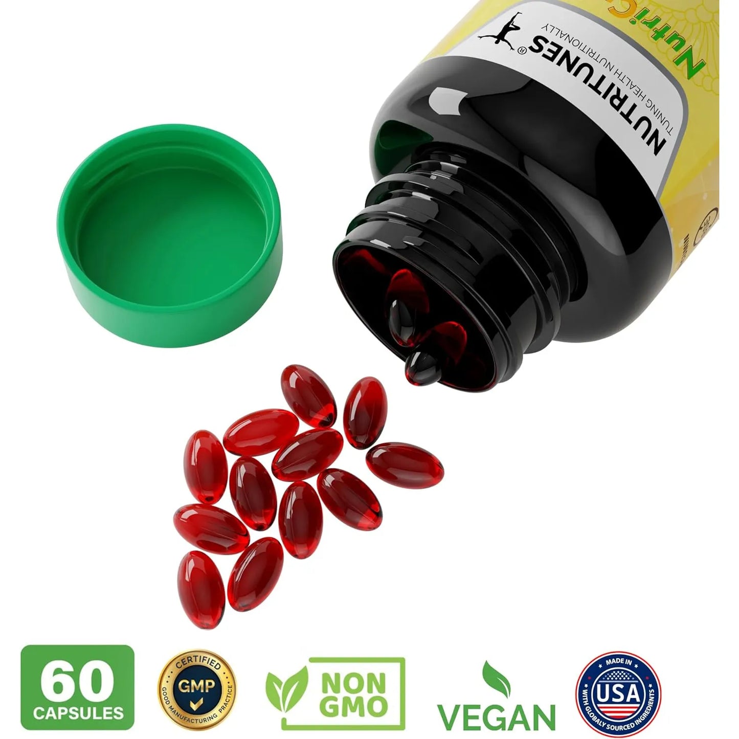 Curcumina Liposomal 1000 Mg Con Tecnología Novasol Máxima Absorción