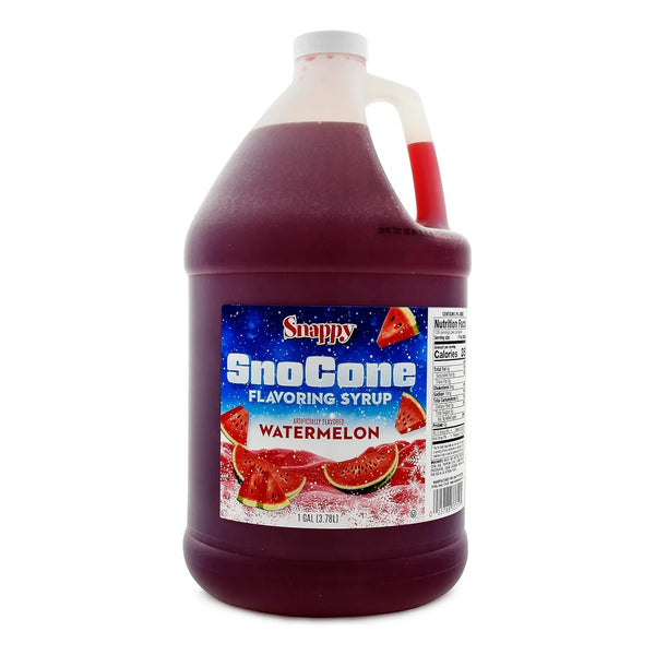 Jarabe Para Raspado Snappy 3.78L Sabor Intenso Listo Para Usar