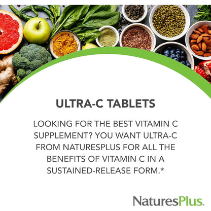 Vitamina C 2000 Mg Con Escaramujos Antioxidante Refuerzo Inmunologico NaturesPlus