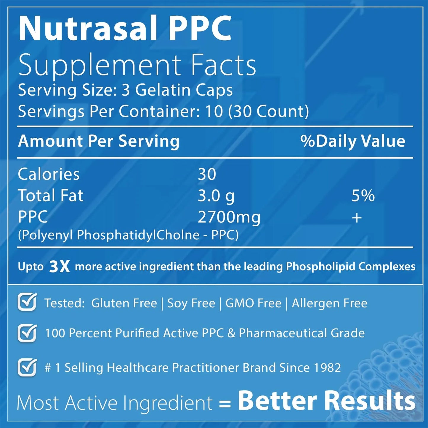 Fosfatidilcolina 900mg 30 Cápsulas Líquidas PhosChol Puro Para Memoria Y Salud