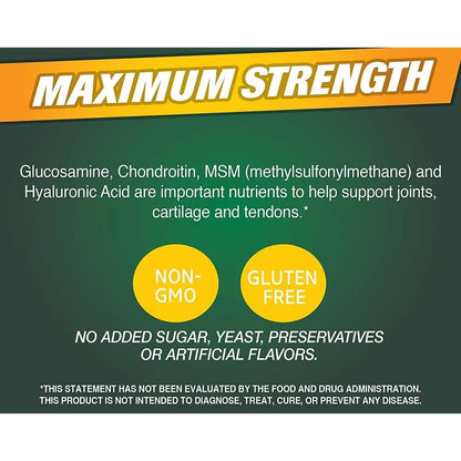 Tabletas Glucosamina Condroitina Plus 120 Unidades Para Articulaciones