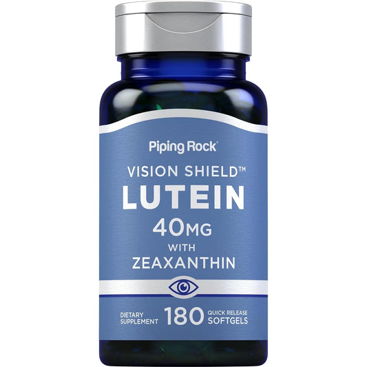 Luteina Y Zeaxantina 40 Mg 180 Capsulas Blandas Para Vision Y Ojos