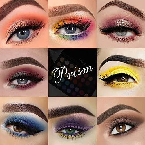 Paleta De Sombras Prism Makeup 12 Tonos Mate Y Brillos Profesional
