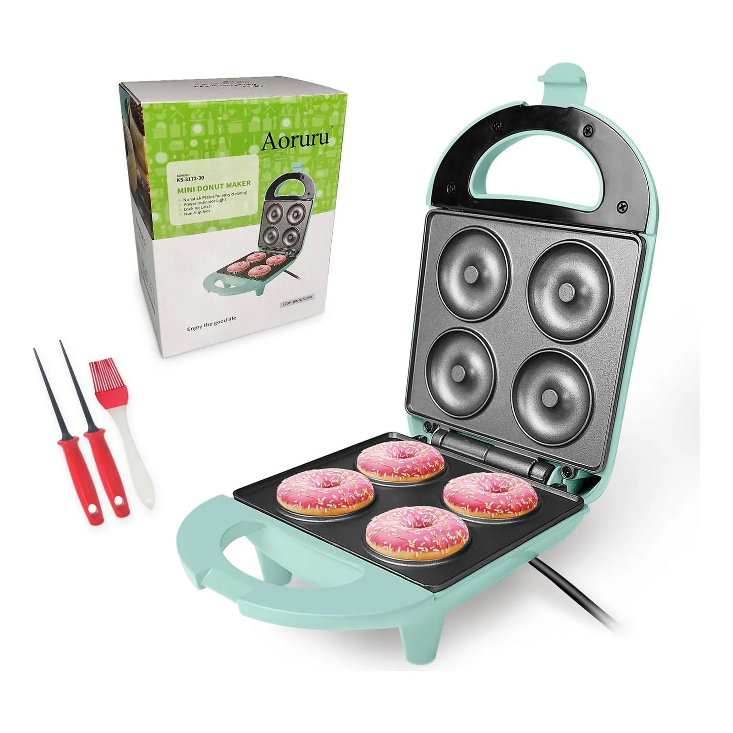 Mini Fabricante De Donas Infantil 4 Unidades Divertido Y Practico Para Niños