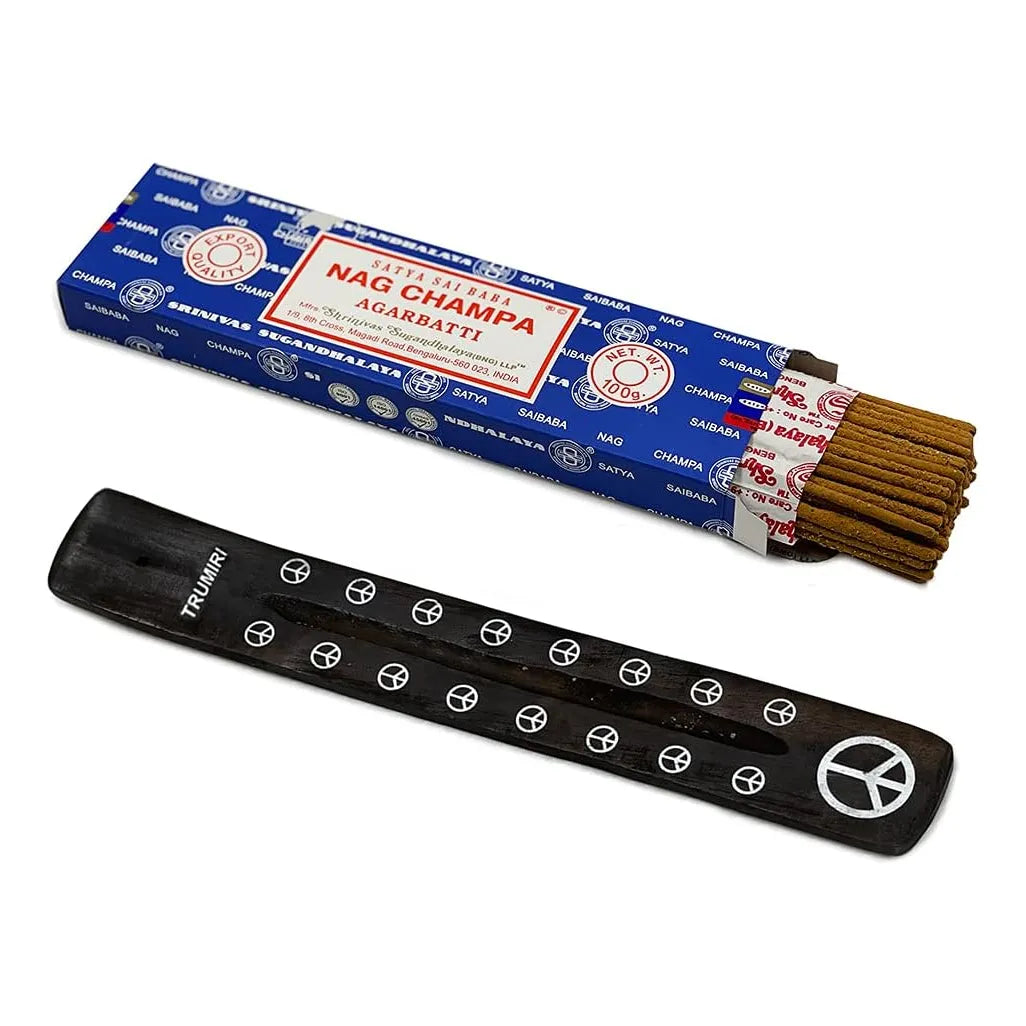 Soportes Para Incienso Con 100 Varillas Satya Sai Baba 100 G Fragancia Natural