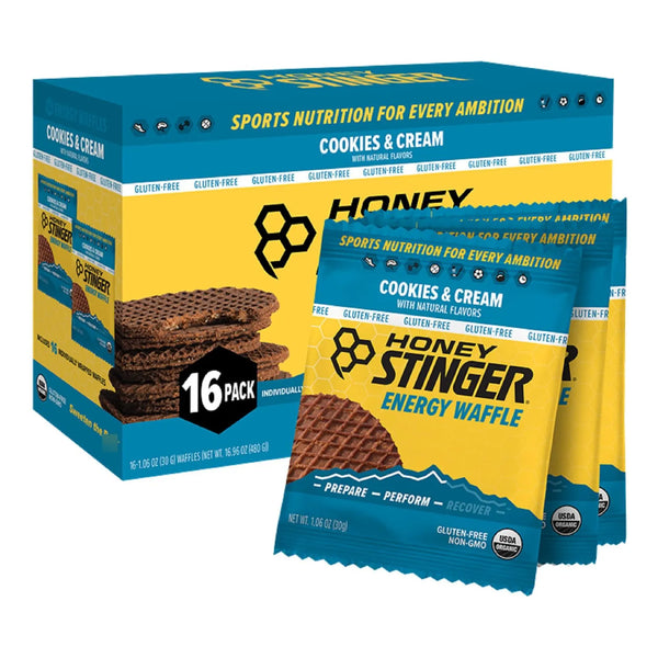Gofres Organicos Energeticos De Galletas Y Crema Pre Post Entrenamiento Sin Gluten 16 Unidades