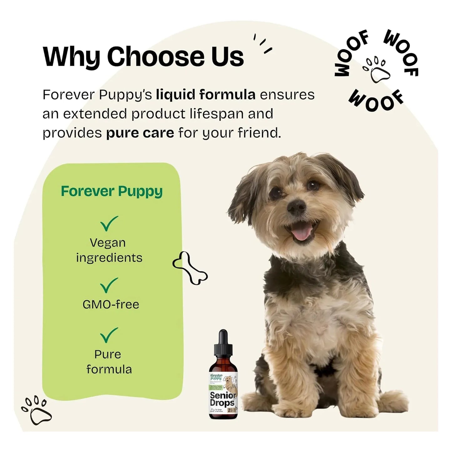 Complejo Inmunológico Y Cerebral Para Perros Ancianos Vitami Suplemento Líquido Natural